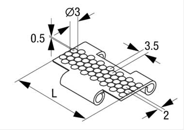 MODUŁOWA-TASMA-STALOWA-25-4-Z-TŁOCZENIEM-OKRĄGŁYM